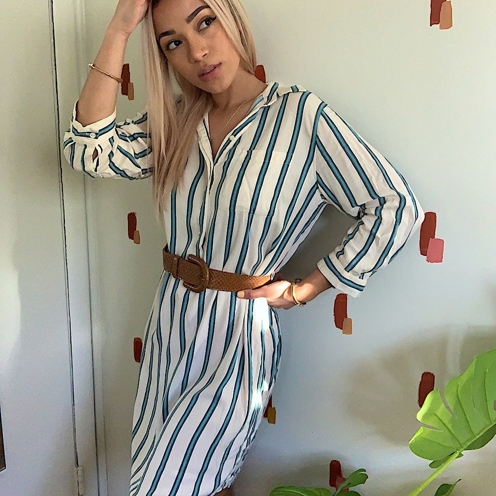 Loft Striped Dress